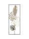 Mauro F Wall Decor Black Made of Metal 74x3x28.5cm