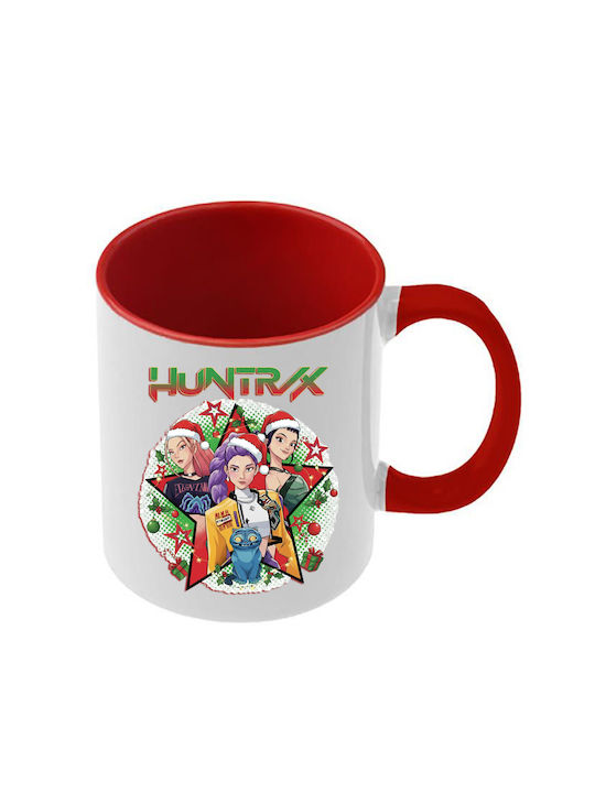 Χριστουγεννιάτικη Κούπα Huntrix Κόκκινη Λαβή Εσ...