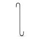 Alista Home 11565B Aufhängehaken Metallisch Schwarz 1Stück