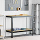 vidaXL Bank 81x41x145cm 1Stück 42020128