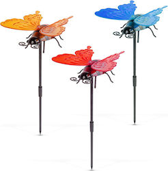 Solar Lamp Butterfly Multicolor 12 X 6 X 21.5 Cm 4 Led Solar Lamp Butterfly Multicolor 12 X 6 X 21.5 Cm 4 Led