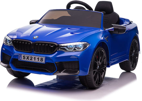 Kinder Auto Doppelsitzer mit Fernbedienung Lizensiert BMW M5 24 Volt Blau