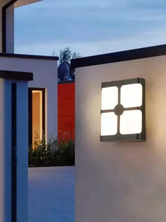 Alista Home Lumină de exterior montată pe perete LED 18W cu Alb Rece Lumină