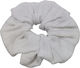 Scrunchie Lurex Λευκό