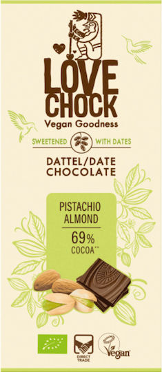 Lovechock Βιολογικό Προϊόν Σοκολάτα Vegan 70gr
