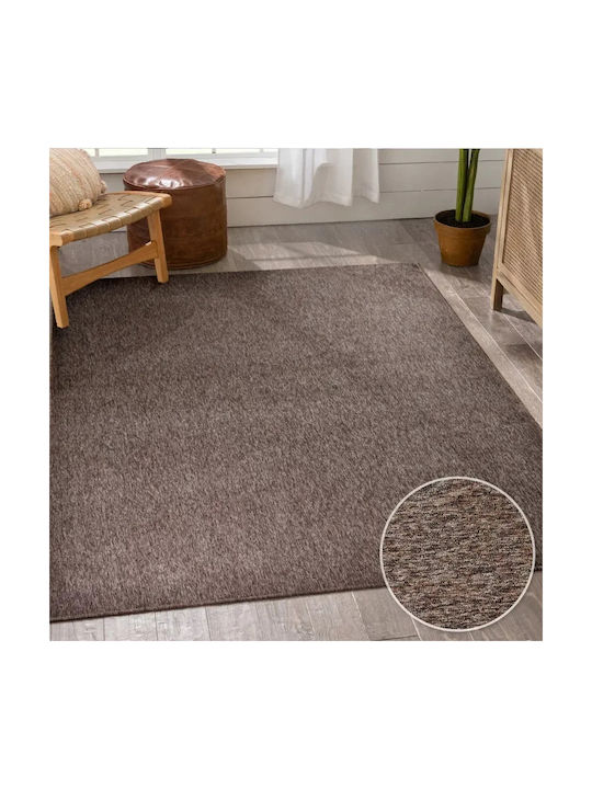 Χαλί Ορθογώνιο Καφέ 200x290cm