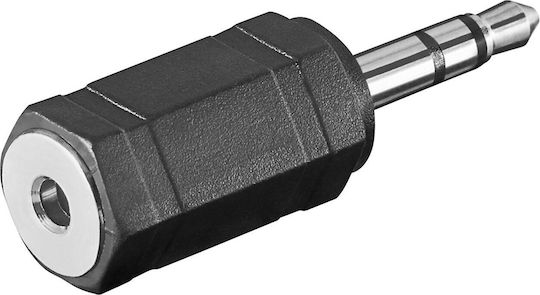 Goobay 11898 Конвертор 3.5mm мъжки към 2.5mm женски Черен 10бр