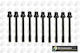 Σετ Βιδες Κυλινδροκεφαλης 10pcs Hyundai Atos Mx 98-08 Getz Tb 02-05 I10 Pa 07-13/kia Picanto Sa 04-11 Bk2702 Bk2702-10166