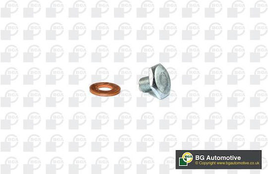 Screw Oil Sump Plug M10x18 Citroen Ds Fiat Ford Lancia Land Rover Mazda Mini Mitsubishi Opel Peugeot Suzuki Toyota Volvo Pk1404-10166