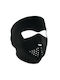 Zan Headgear Περιλαίμιο Αναβάτη Μοτοσυκλέτας Neoprene Μαύρο Χρώμα