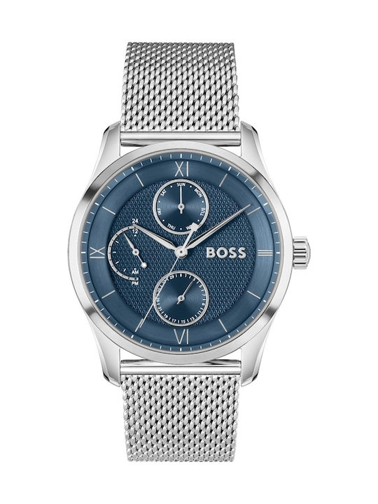 Boss Principle Ceas Barbatesc 41mm Cu Baterie c...