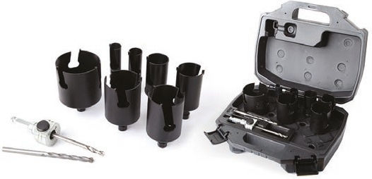 Set De Găuri Pentru Ferăstraie Electrician 3000c 22-35-40-51-54-65-68 Mm