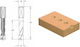 Burghiu Cms Pentru Găuri Orbi Spirală Cilindrică Tijă Aplatizată D 10x30x57.5 Z2+2 Stângă