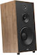 Indiana Line Utah 5 Paar Hi-Fi Lautsprecher Boden Walnut