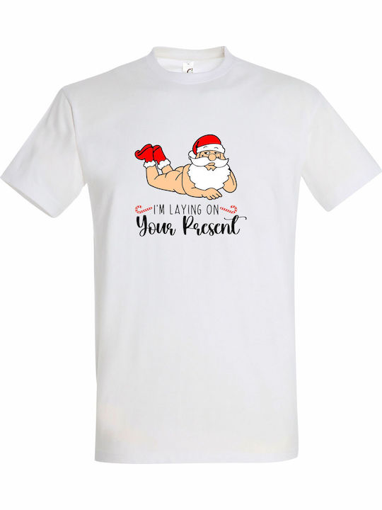 T-shirt Унисекс I'm Laying On Your Present Naug...
