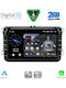 Digital IQ Auto-Audiosystem 2004-2014 (Bluetooth/USB/WiFi/GPS/Apple-Carplay/Android-Auto) mit Touchscreen 8"
