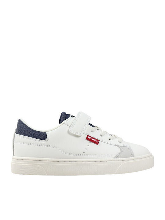 Bryson Παιδικά Sneakers με Σκρατς Λευκά