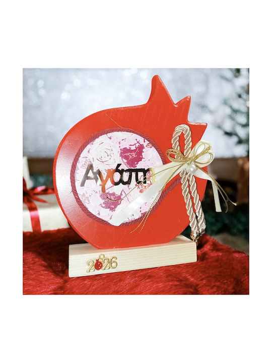 ShuShu de birou Amulet Rodie Auriu din Lemn 2026 1buc