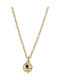Oxette Necklace Talisman Gold Plated with Zircon