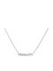 Fhs Jewlery Halskette Name aus Stahl