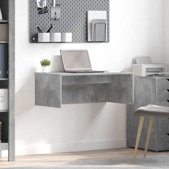 Desk Wooden Gray 80x45x30cm