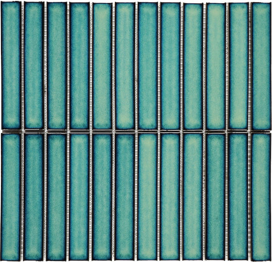 Karag Πλακάκι Δαπέδου Εσωτερικού Χώρου Ματ 30x29cm Teal