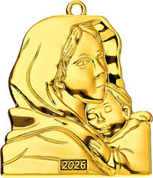 Metal Decorative Pendant Virgin Mary Christ 6x7...