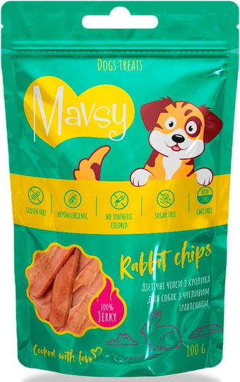 Mavsy Treat for Puppies with Rabbit, Rabbit and Meat 100gr