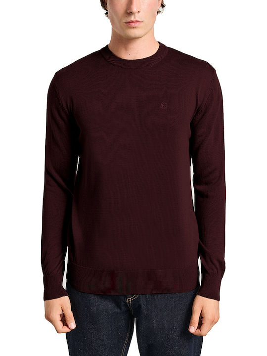 Fox Women's Sweater Cotton Burgundy