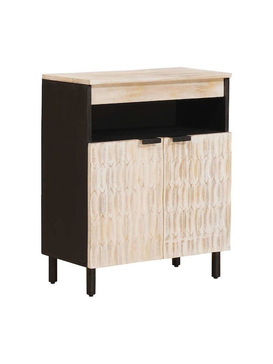 Συρταριέρα Γραφείου από Ξύλο Λευκό 60x33.5x75cm