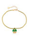 Oxette Women's Bracelet Lucky Charm Chain made of Cord with Zircon