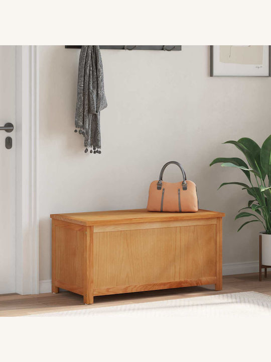 vidaXL Dekorative Koffer Hölzernes 90x45x45cm Beiges