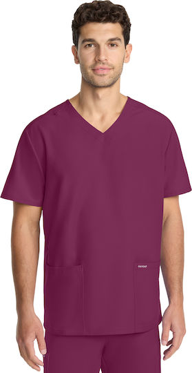 Cherokee Originals Ultra Unisex Burgundy Medical Blouse