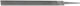 Silver File Rounded Edges Sharpening Circular Saw Blades 250 Bastard Cut