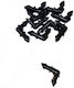Mini Fish Elbow Eurodrip Φ6 X Φ6 10 Pieces