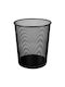 Deli Metal Waste Bin Φ29.5x24x34.3cm 16lt Black