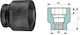 5 Spline Impact Socket Head 6 Sides Short 13/16''