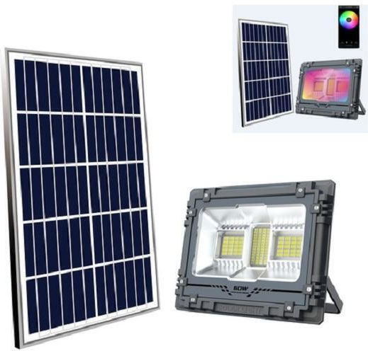 Στεγανός Ηλιακός Προβολέας LED 300W RGB IP67