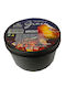Erycandles Χριστουγεννιάτικο Μεταλλικό Κερί Μαύρο 8x5εκ.