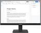 Lenovo ThinkVision S22-4e IPS Monitor 21.5" FHD 1920x1080 με Χρόνο Απόκρισης 4ms GTG