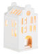 Raeder Lighthouse Candle Holder suitable for Tealights Porcelain in White Color 5.5cm 1pcs