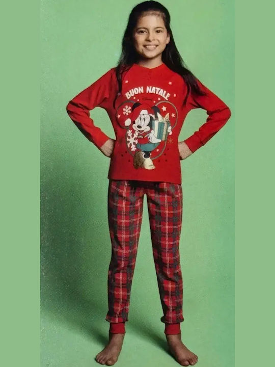 Sabor Kids' Pajamas Winter Red