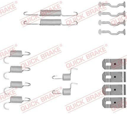 Set Accesorii Saboți Frână de Parcare Quick Brake 105-0876