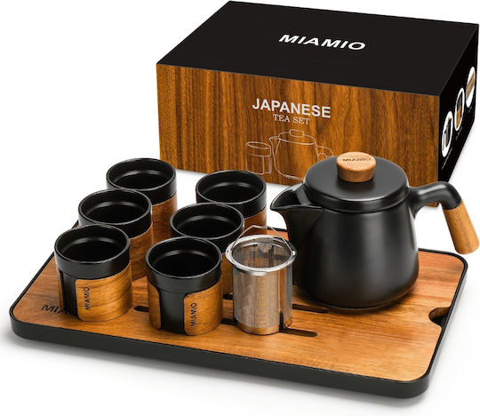 Miamio Τσαγιέρα με Φίλτρο Κεραμική 600ml