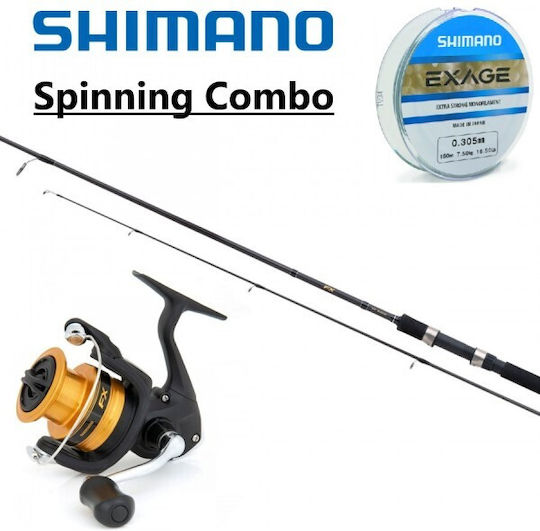 Shimano Καλάμι Ψαρέματος για Spinning 2.7m με Μηχανισμό 10-30gr