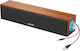 Yushidai 1090 Ηχείο Bluetooth Καφέ