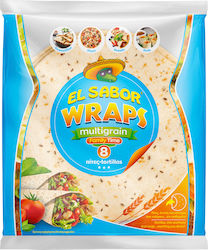 El Sabor Tortillas Multigrain Tortillas 20cm 8pcs El Sabor Tortillas Multigrain Tortillas 20cm 8pcs