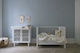 Cam Cam Copenhagen Blueberries Crib Bumper Standard Inside Blueberries 30cm