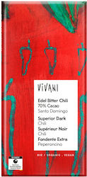 Vivani Organic Vegan Chocolate 70% Cocoa Santo Domingo Chili 80g 18274