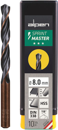Alpen Drills Master Σετ 10 Τρυπάνια